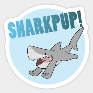 Sharkpup! Sticker